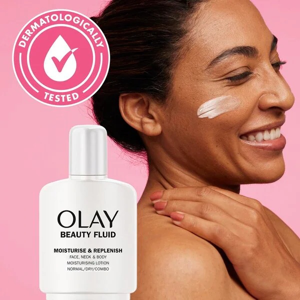 Olay Beauty Fluid mitrinošais losjons<br>100ml - visiem ādas tipiem