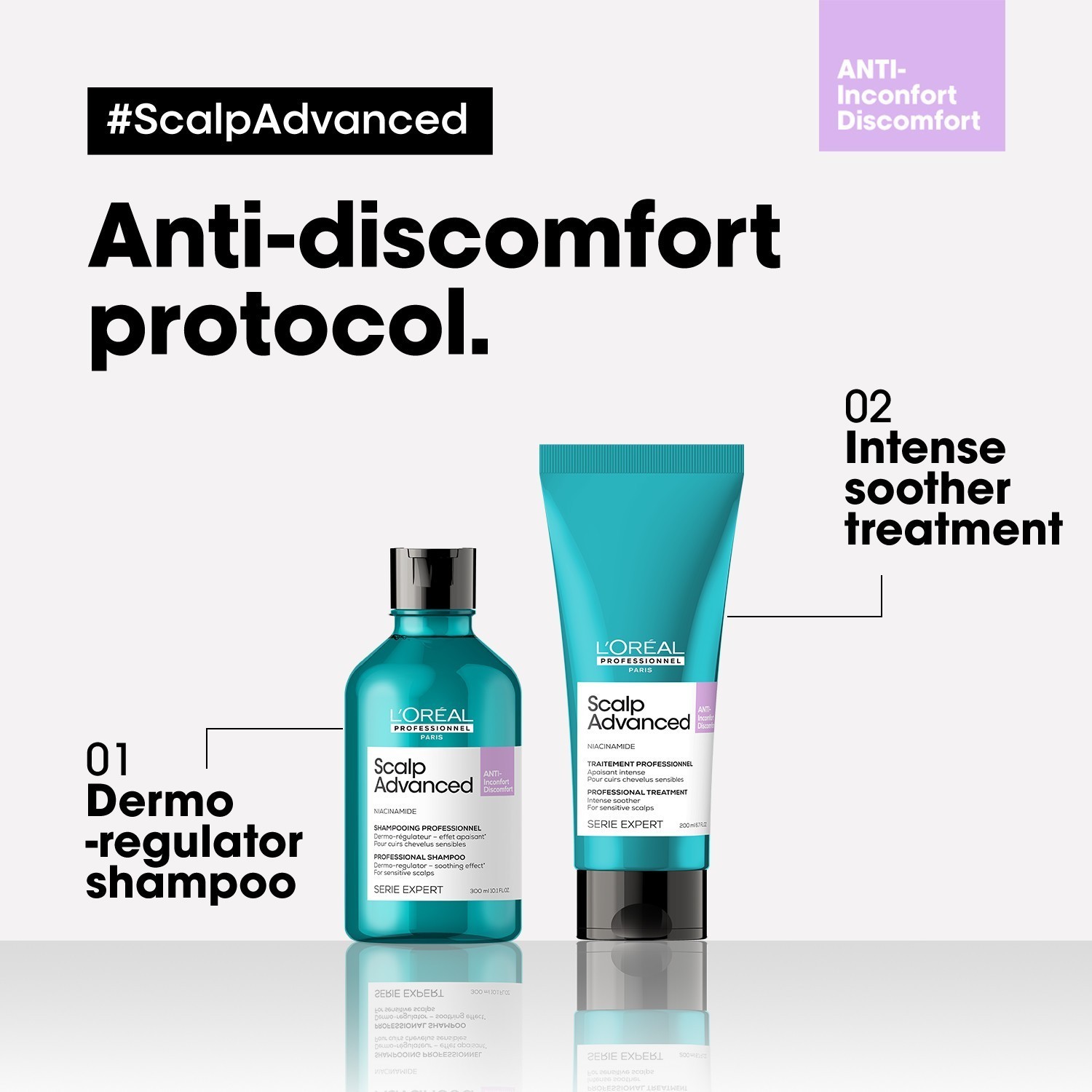 L'Oréal Professionnel regenerator za vlasište Advanced Anti-Discomfort Intenzivni umirujući tretman - 200 ml