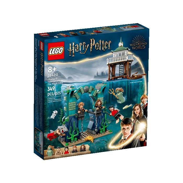 LEGO Harry Potter 76420 Le Tournoi des Trois Sorciers : le lac noir Cadeaux Jouets Objets de collection 8+