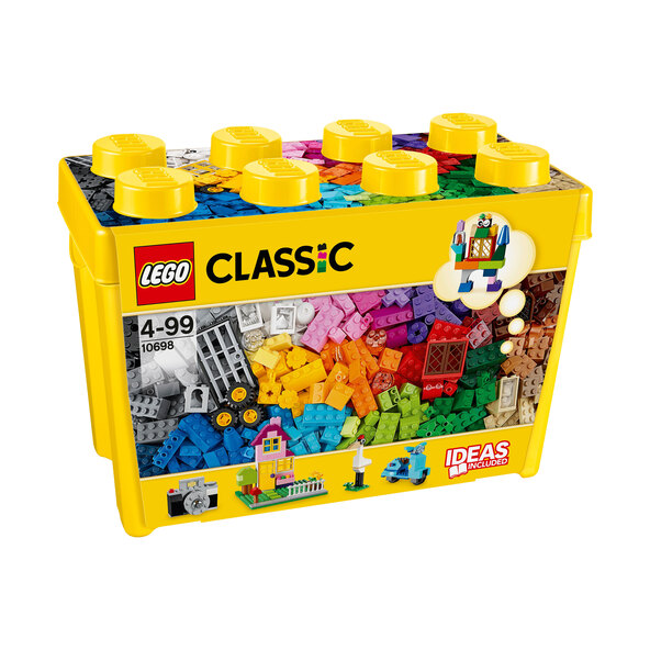 Klasická krabice velkých stavebních kostek 10698