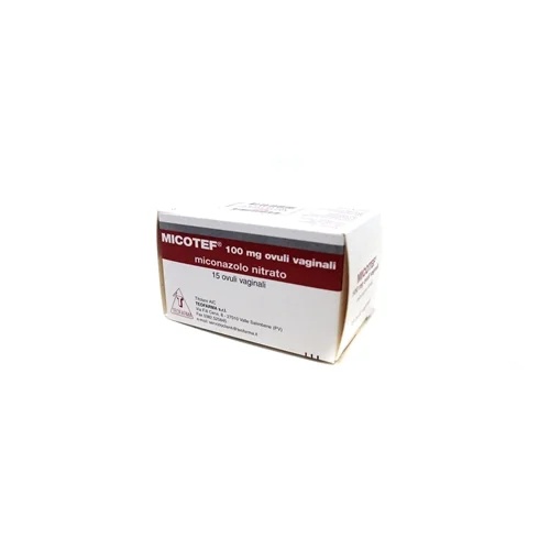 Micotef 100 mg 15 vaginale zetpillen
