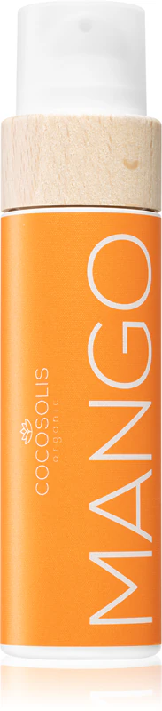 Óleo protetor solar COCOSOLIS MANGO com base de filtro protetor