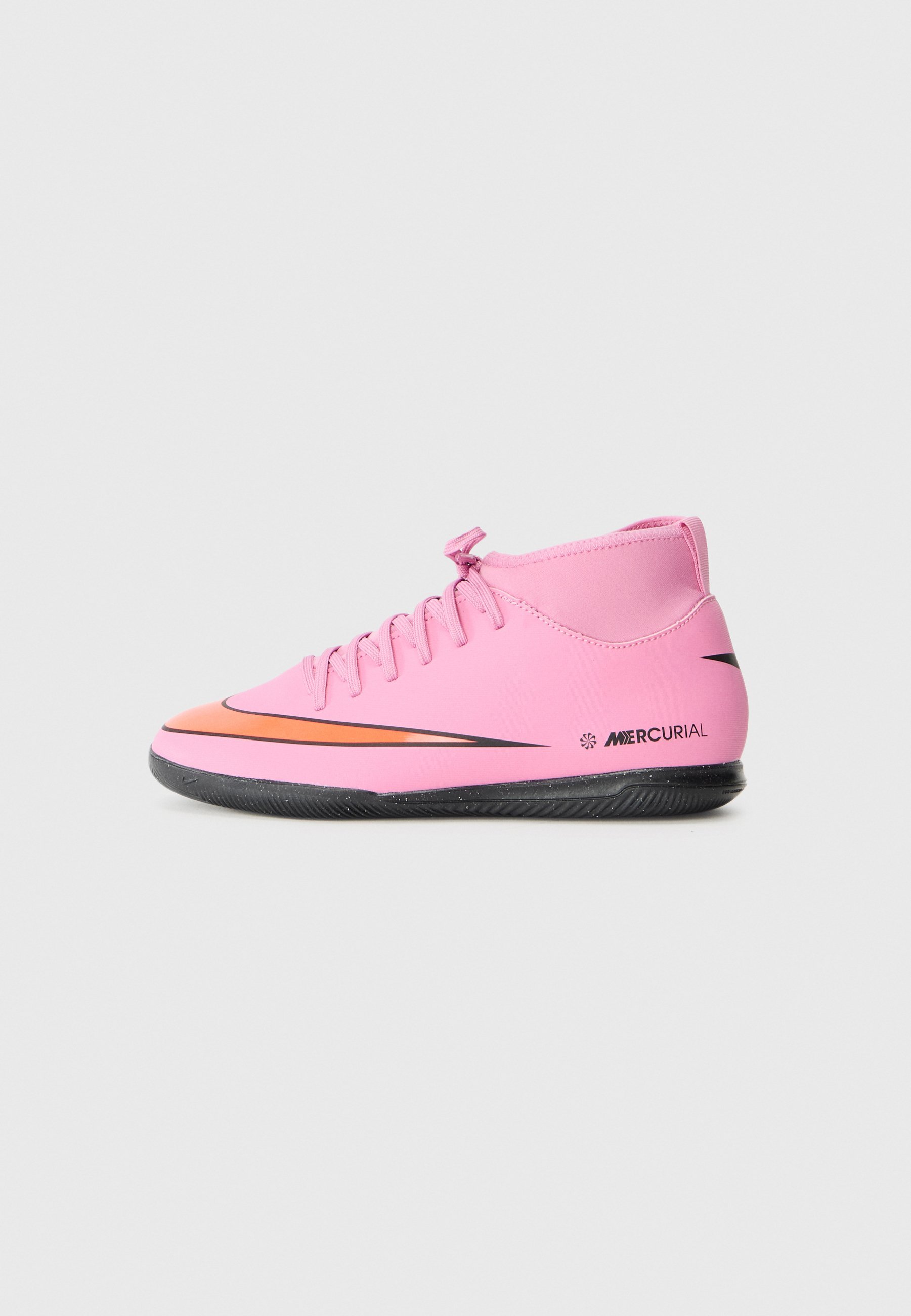 Nike Performance 10 CLUB UNISEX - Kopačky na halový futbal - magický flamingo/čierna/totálny karmínový