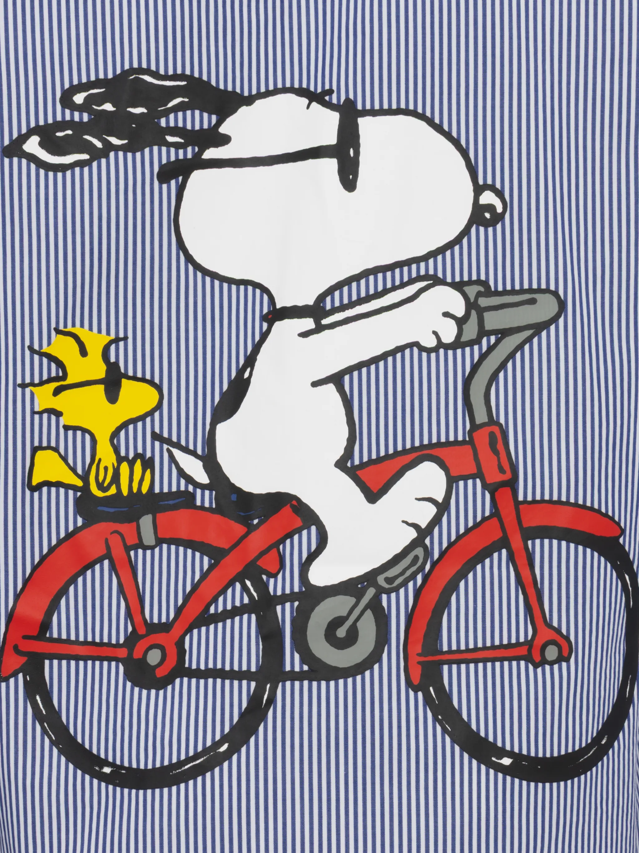Agnes marineblauwe katoenen blouse met Snoopy-print | SNOOPY PEANUTS® S