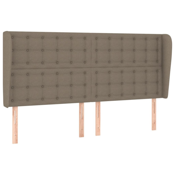 VidaXL Zagłówek uszak taupe