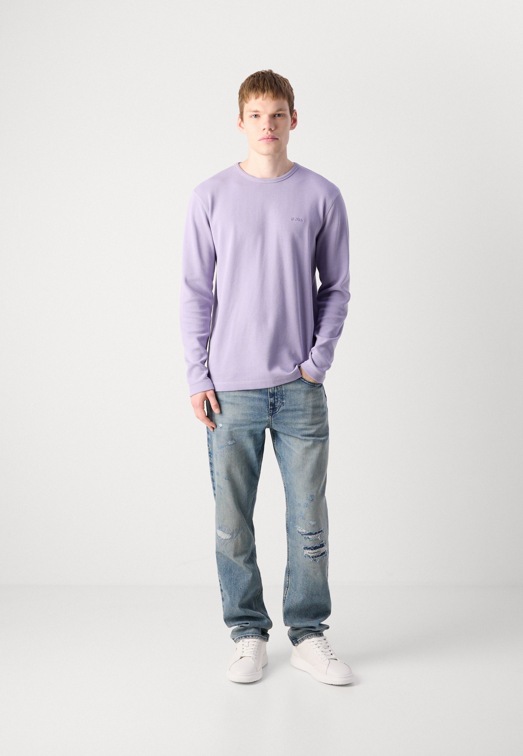 BOSS TROY - Rechte jeans - turquoise aqua