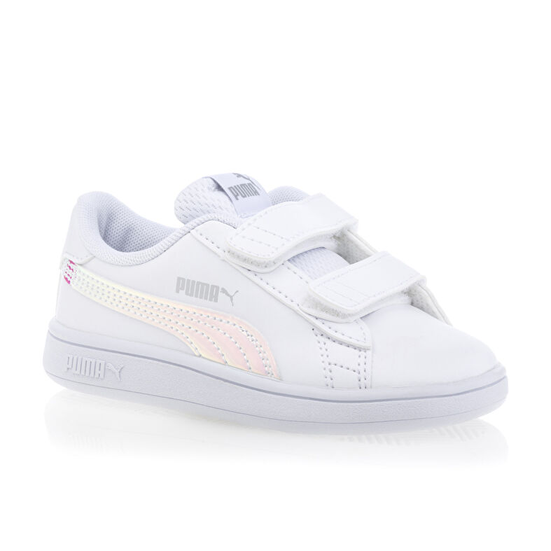 Καλάθια / sneakers Fille Blanc