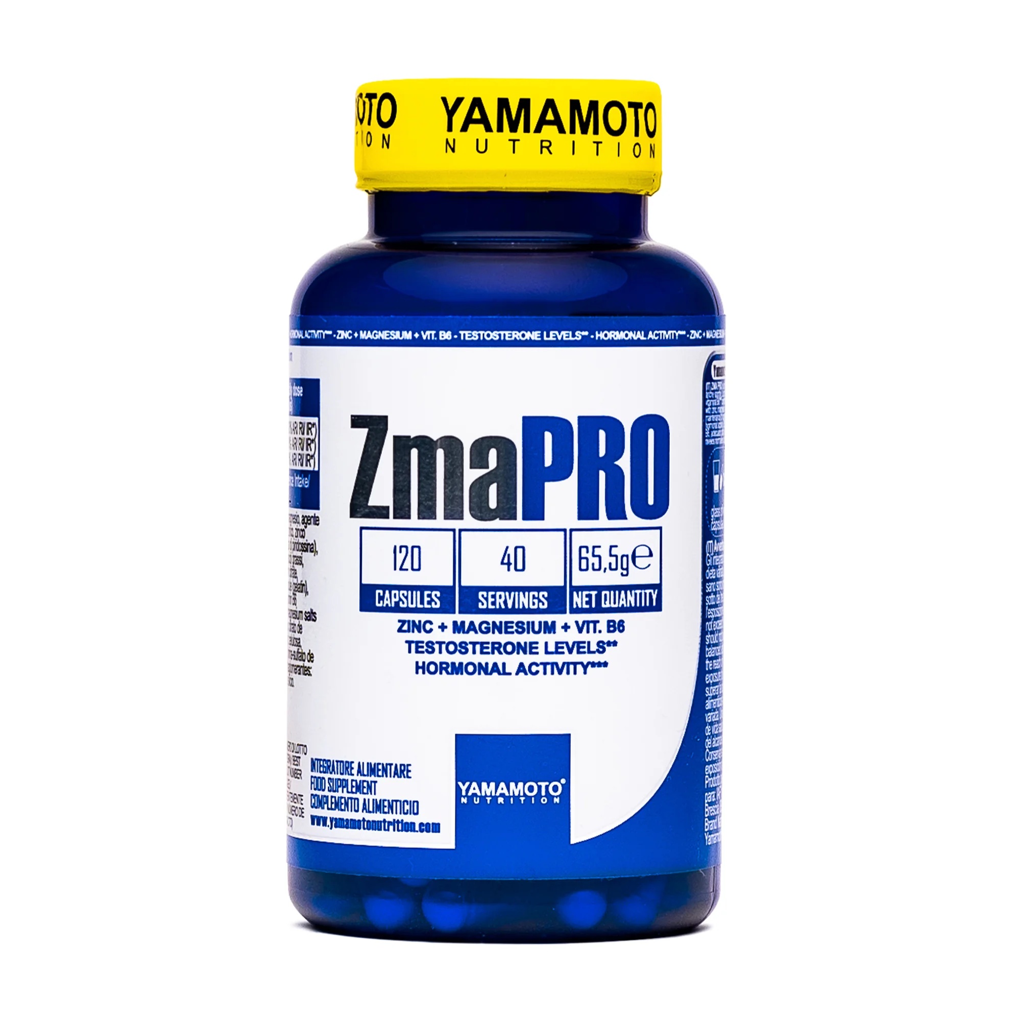 YAMAMOTO NUTRITION Yamamoto N Zmapro 120 cápsulas sem glúten