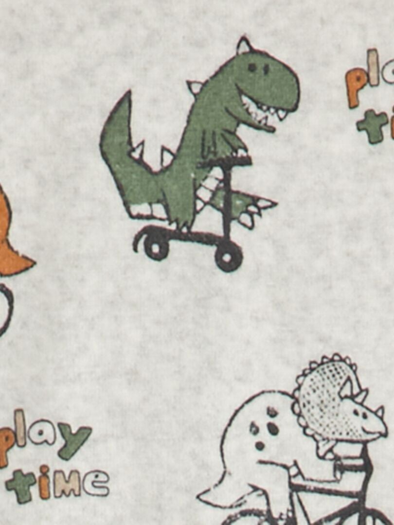 Fluwelen slaapzak - speciale TOG 3 kinderwagen - GRIJS