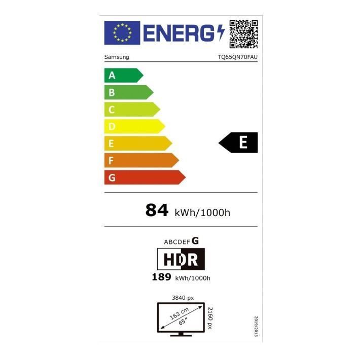 Samsung 65QN70F - Televisor NeoQLED MiniLED de 65