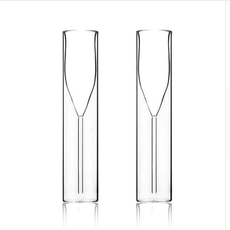 Flute da champagne Nordic Light Luxury Wedding, calici da rum a doppia parete a tulipano, bicchieri da sherry spumanti, bicchieri da vino rosso.