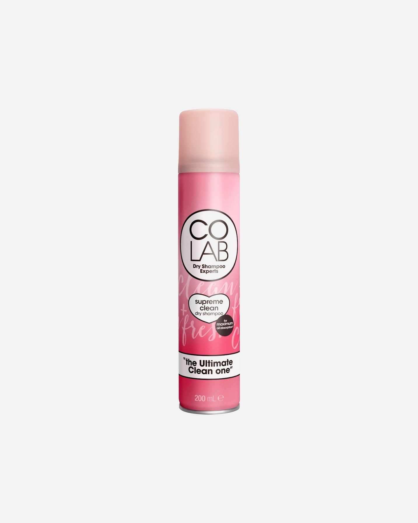 „Colab“ plaukų šampūnas, sausas šampūnas, „Supreme Clean“, 200 ml