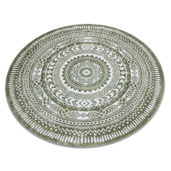 Dywan FUN Napkin serweta koło - zielony koło 100 cm