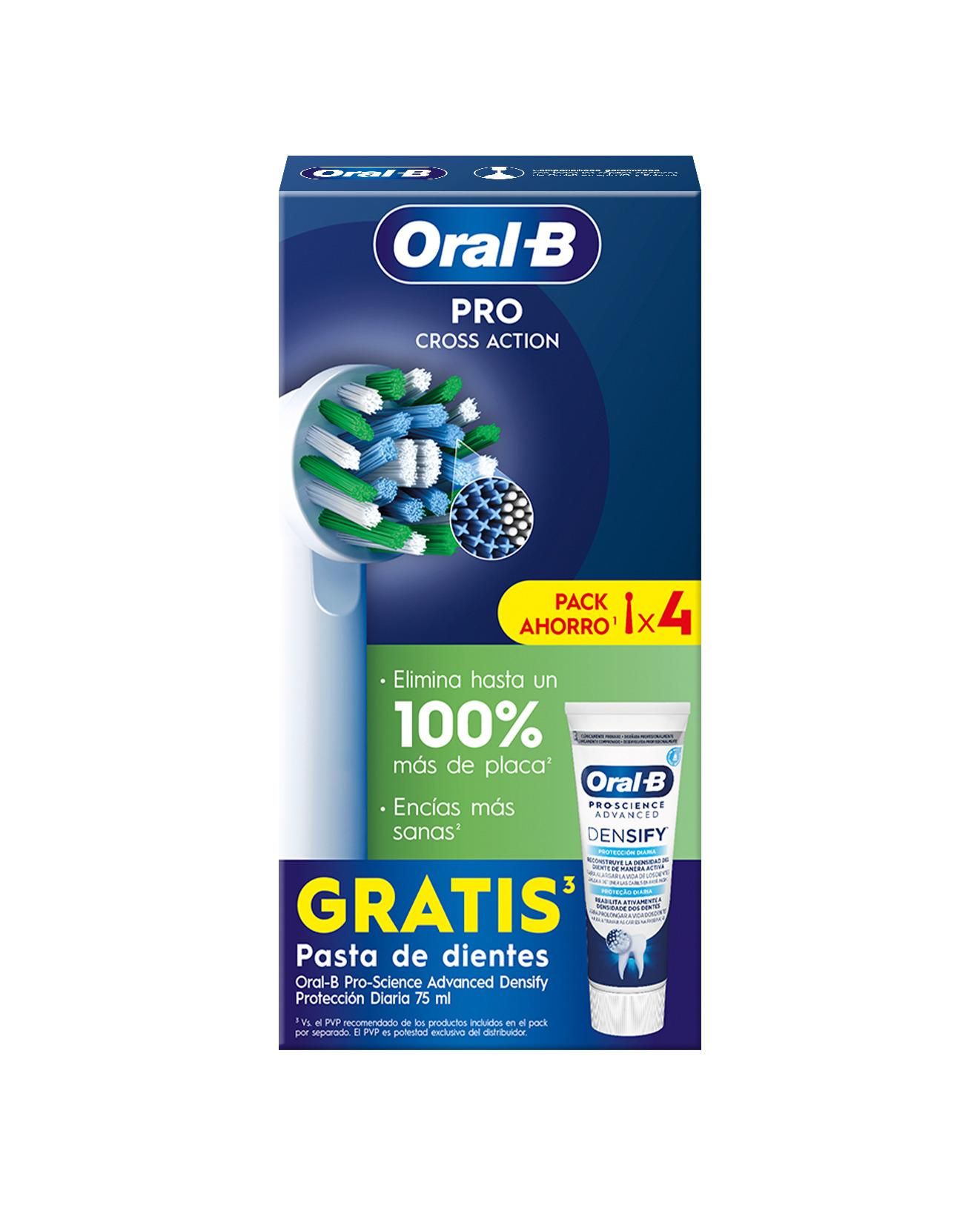 Pro CrossAction kefkové hlavice Zubná pasta Elektrické zubné kefky