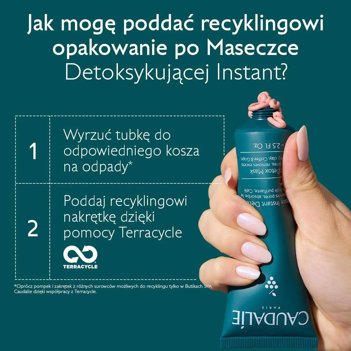 Caudalie Vinergetic C+ Maseczka detoksykująca instant, 35 ml