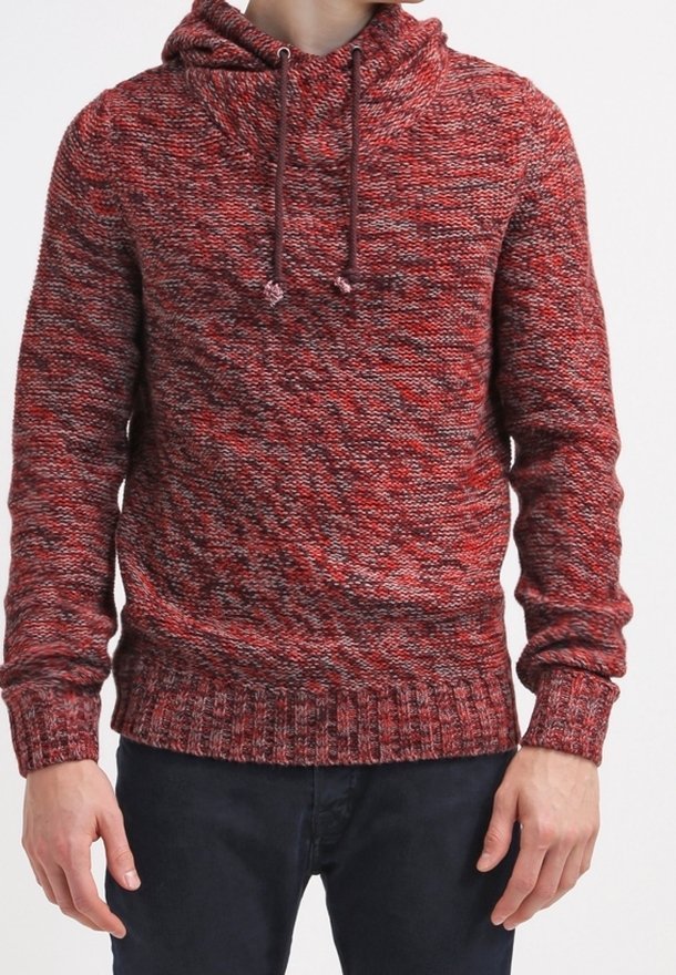 YOURTURN Hoodie - donkerrood