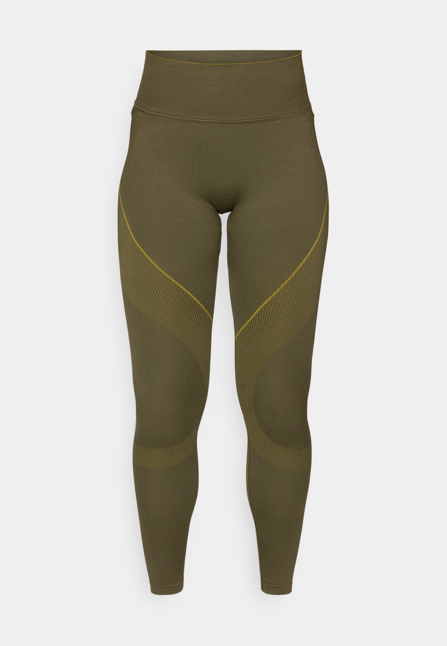 VANISH SEAMLESS LEGGING - Trikoot - light green/canteen greenUnder Armour