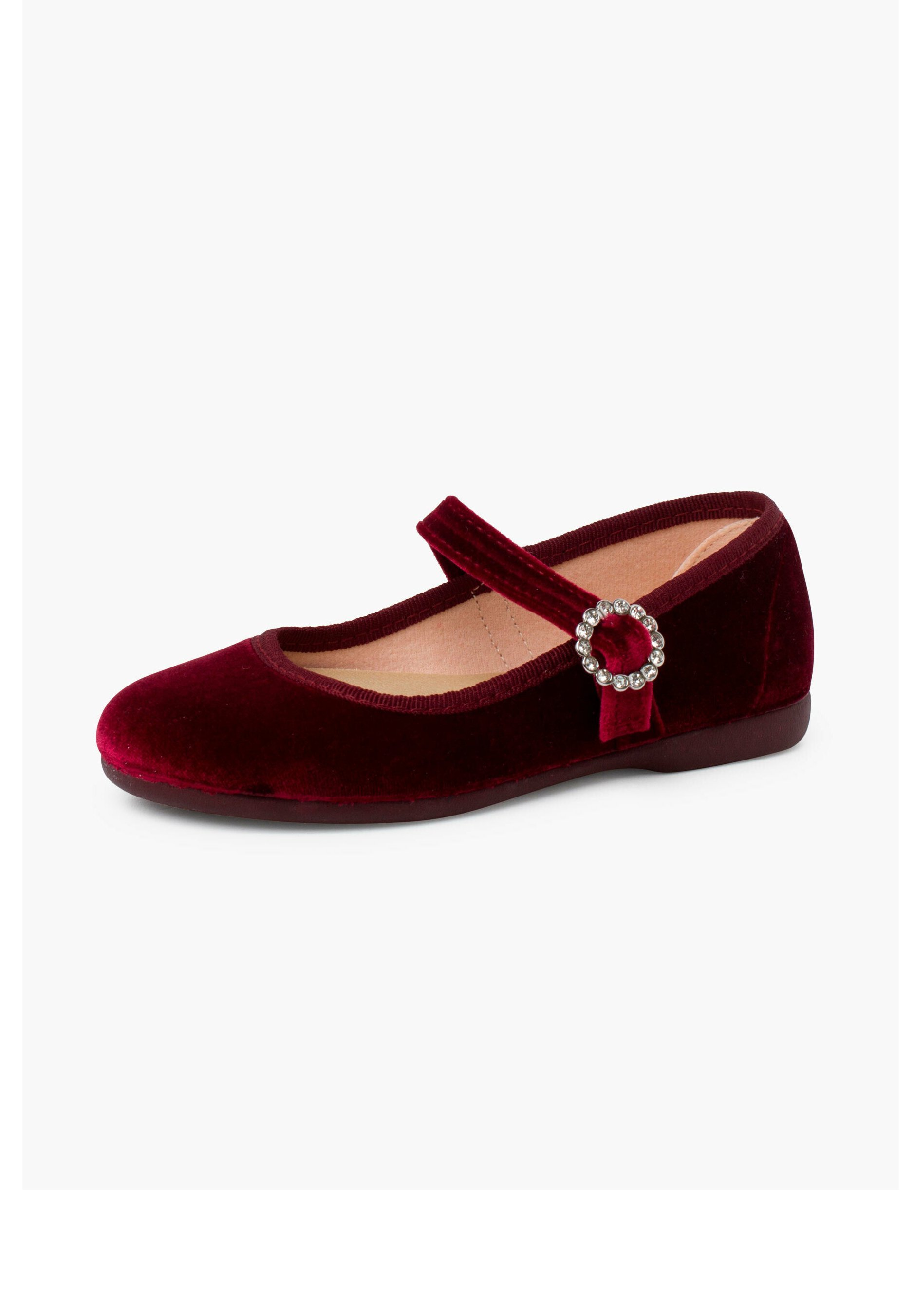 Pisamonas MERCEDITAS BUCKLE JEWEL - Ballerine con cinturino alla caviglia - bordeaux