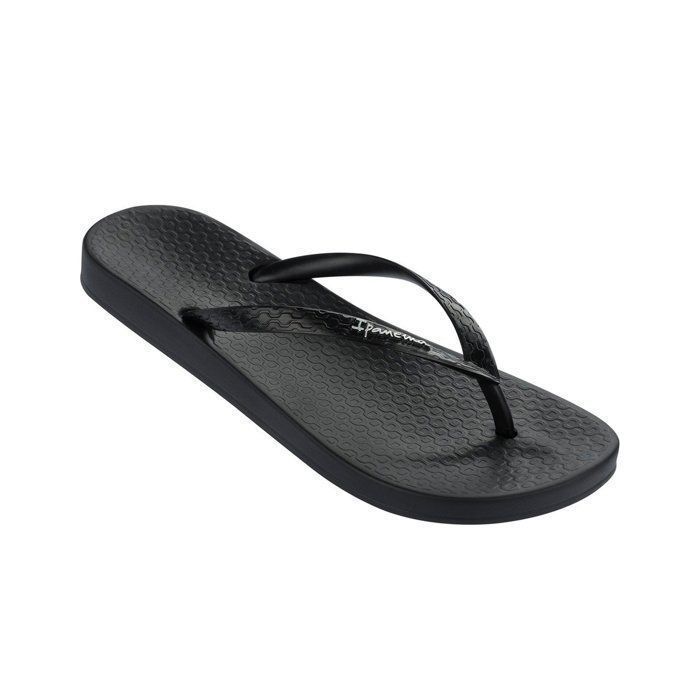 Anatomische teenslippers in bruin - Ipanema - Zwart - Dames - Rubber