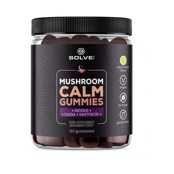 Gumijasti bonboni Solve Labs Mushroom Calm