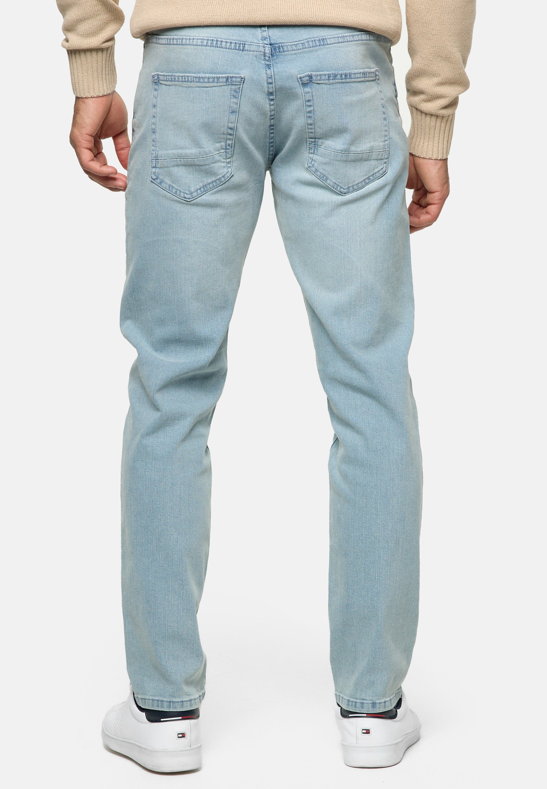 INDICODE JEANS SANTINO - Slim fit jeans - licht wolk