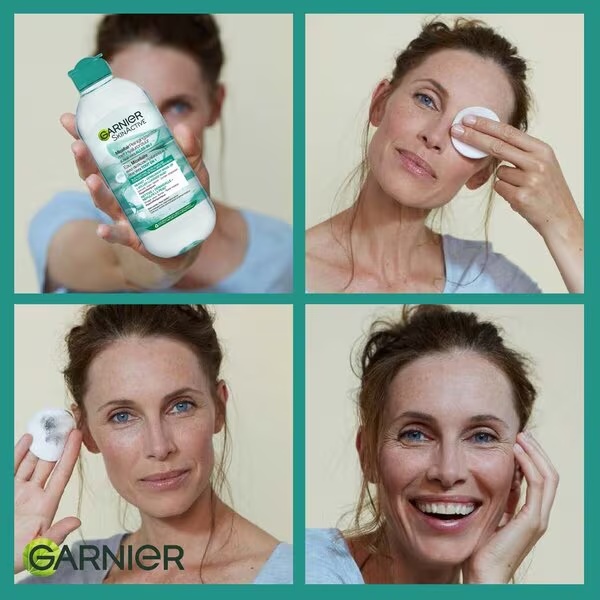 Garnier SkinActive micelarna čistilna voda s hialuronsko kislino in aloe vero<br>400 ml - za vse tipe kože