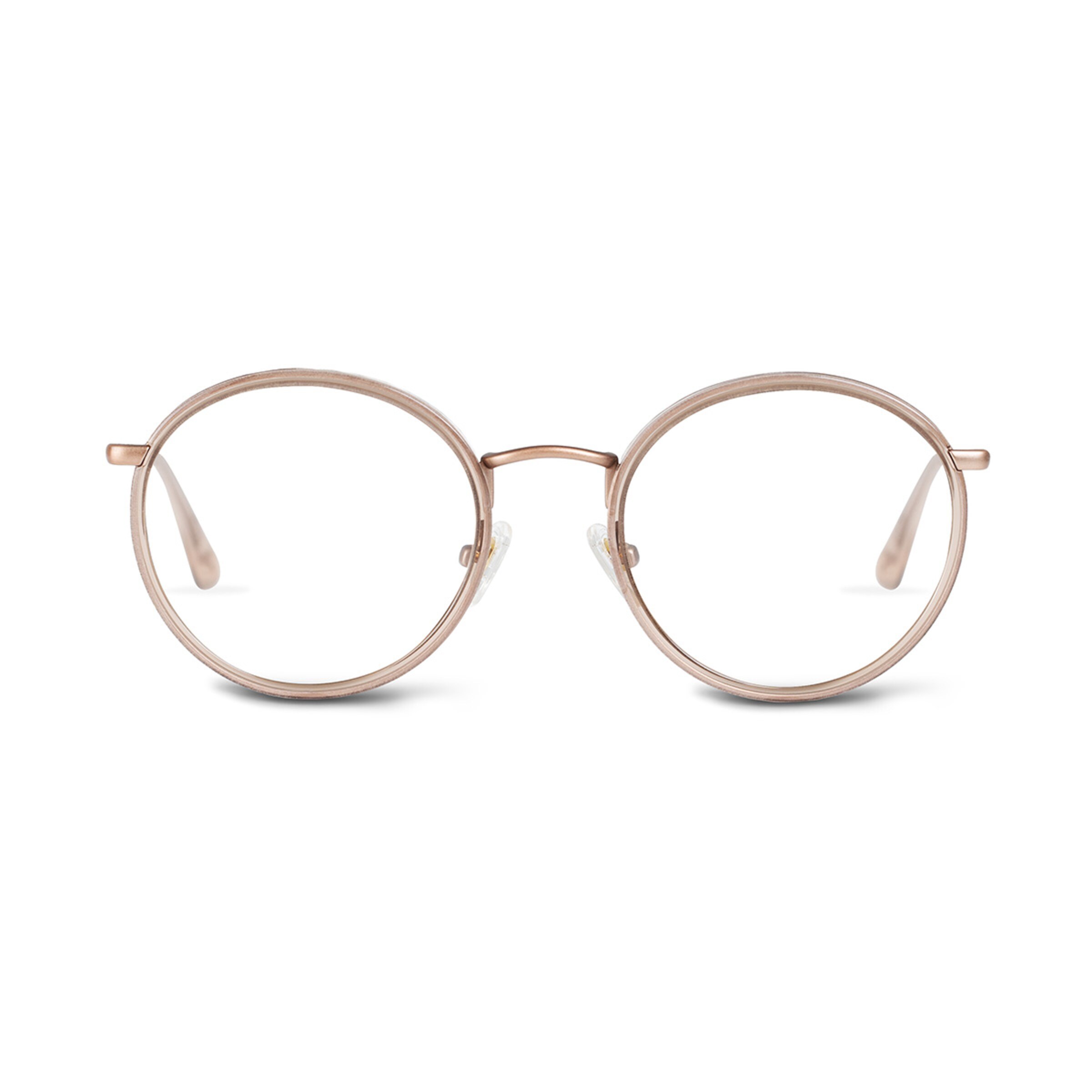 Amsterdam Transparent Hazel avec verres correcteurs
