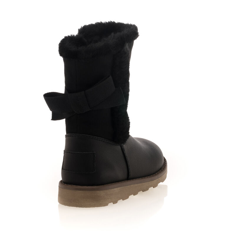 Botas para niña negra