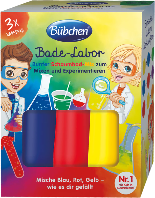 Bübchen Kinderbad-Labor Badebomben-Herstellungsset