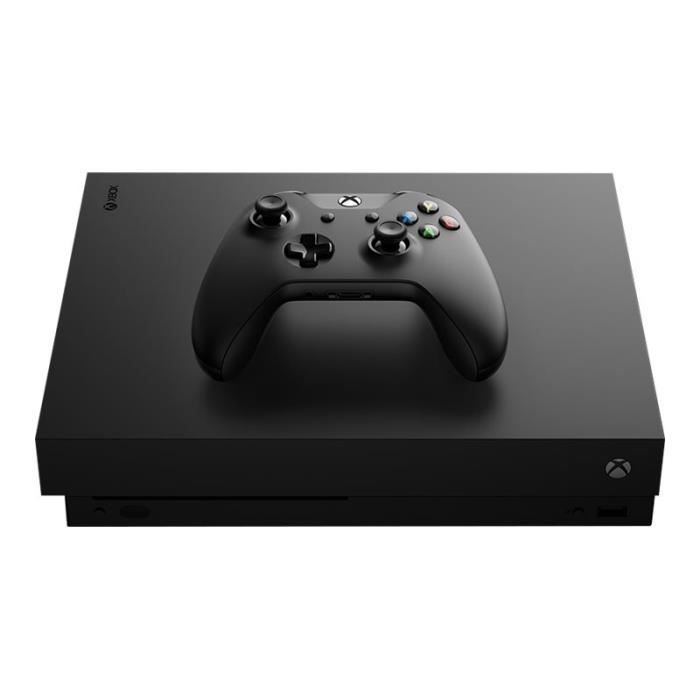 Consola doméstica - Microsoft - Xbox One X - Disco duro de 1 TB - 4K HDR - Negro