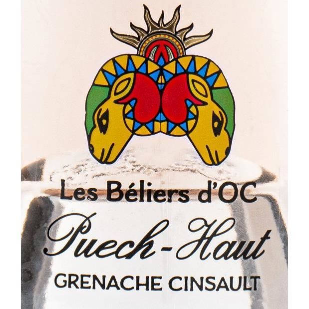 Château Puech-Haut Les Béliers d'Oc 2024 Garnacha cinsault - Vino rosado Languedoc