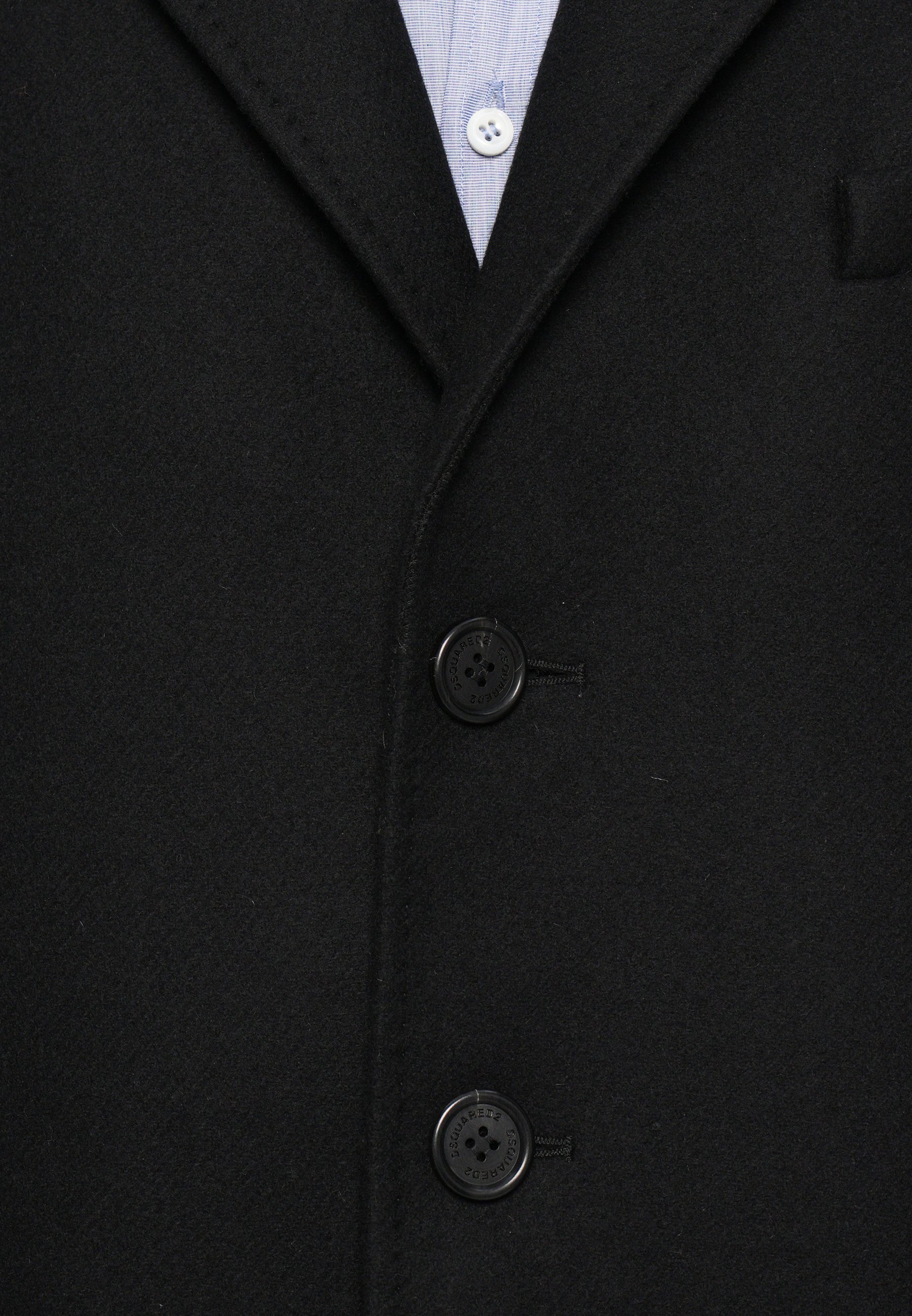 Dsquared2 EASY COAT - Cappotto classico - nero