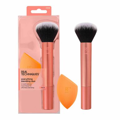 Real Techniques Everything Blending Duo Make-up Spons en Kwast Set (1 stuk)
