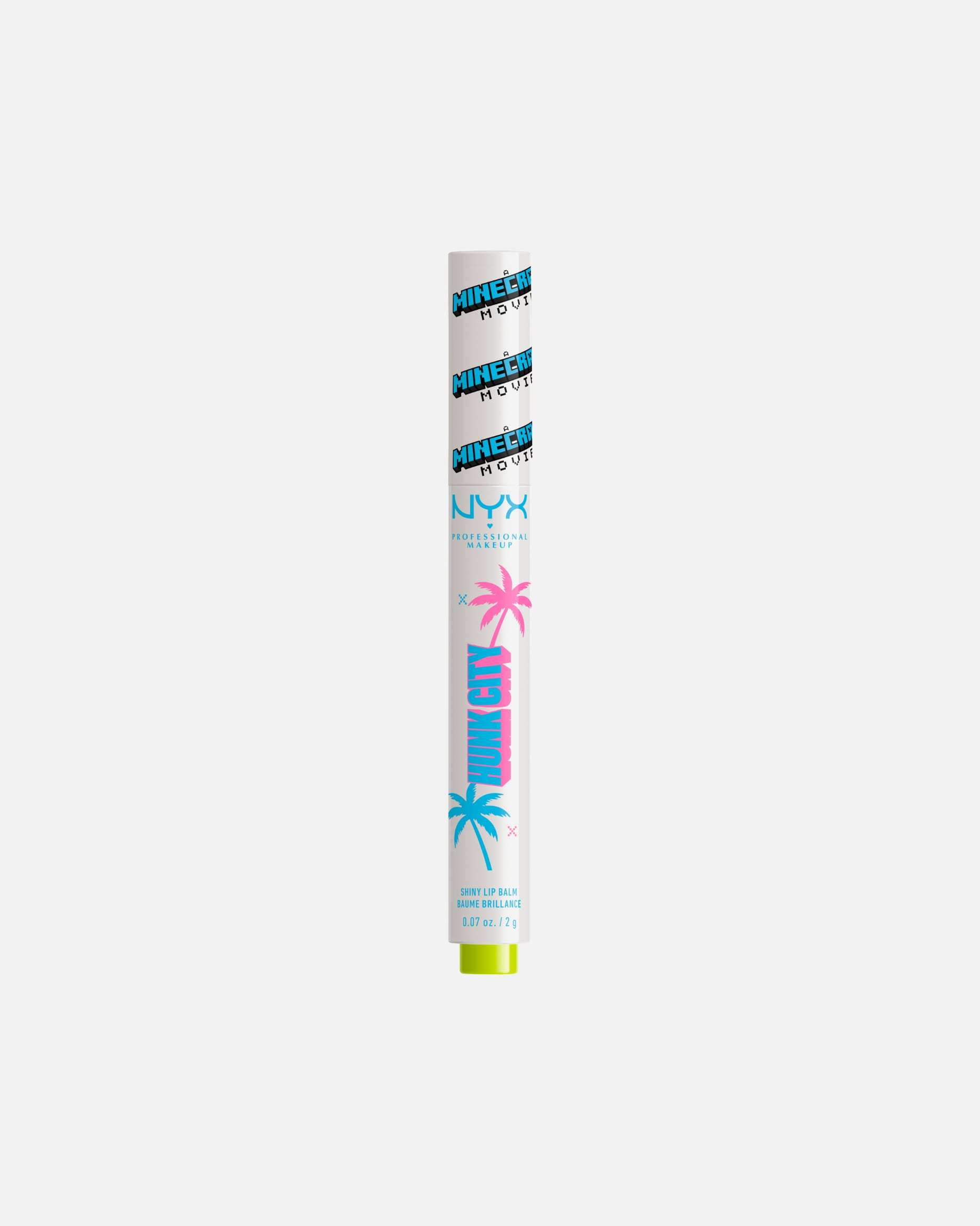 NYX Professional Makeup Lipgloss Minecraft Collection Minecraft Film Fat Oil Slick Click - 1 gab.