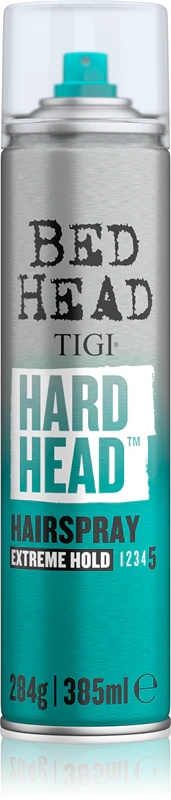TIGI plaukų lakas „Hard Head“ stiprios fiksacijos plaukų lakas