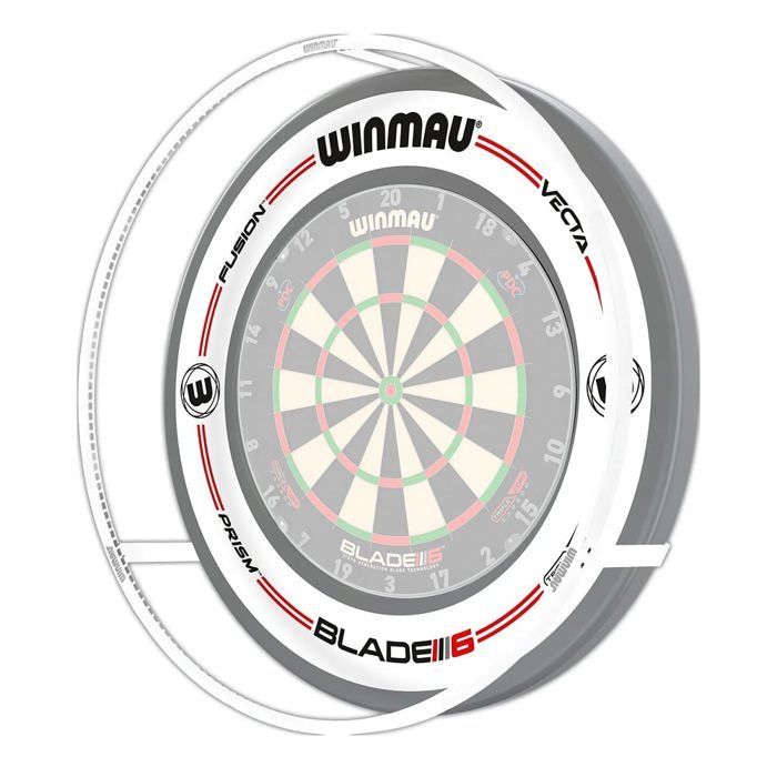 Target Lighting Winmau Plasma Ice + Winmau Pro Line Blade 6 Original White Bundeldeal - Dartset