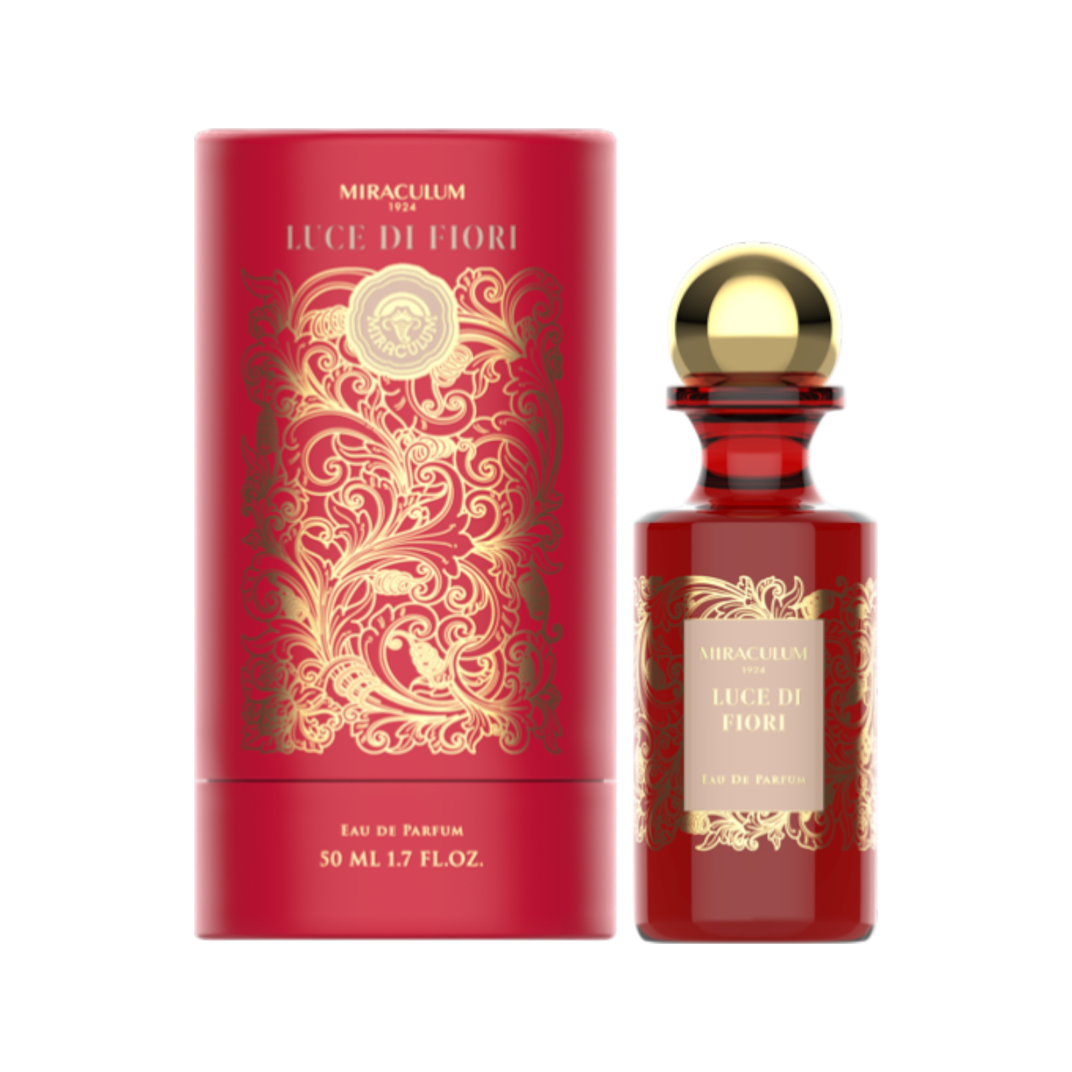 Ihmeellinen Infini Rouge Luce Di Fiori