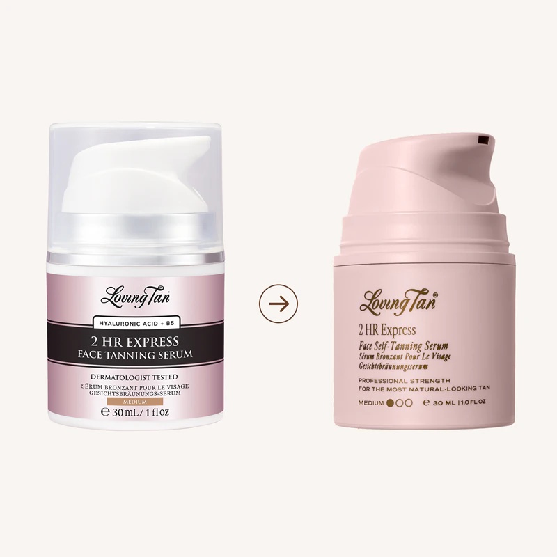 Serum za samoporjavitev obraza Loving Tan 2 HR Express