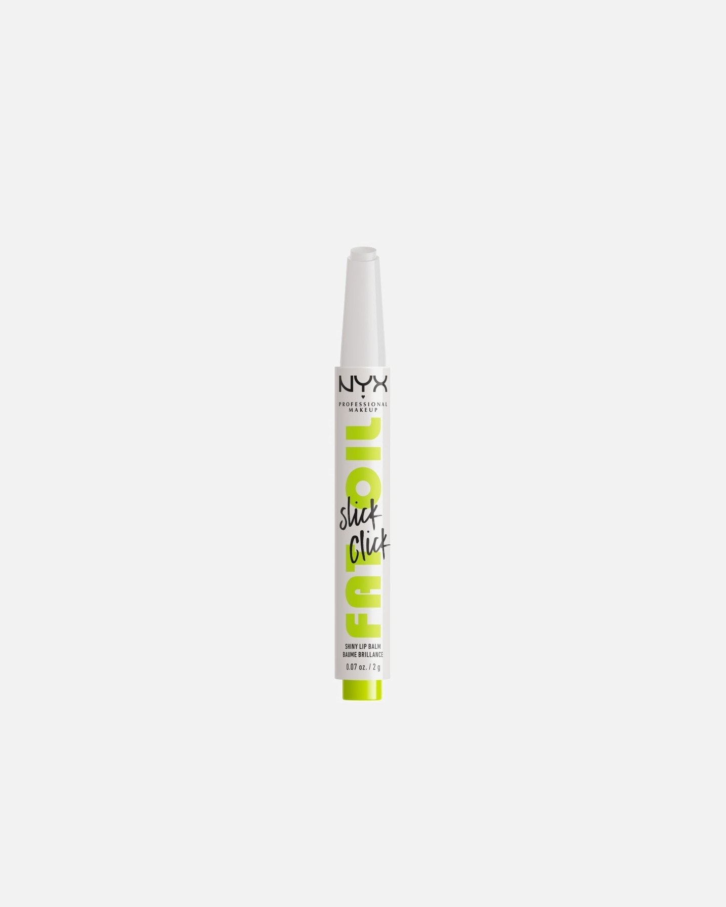NYX Professional Makeup lūpų balzamas „Fat Oil Slick Click“ – 2 g.