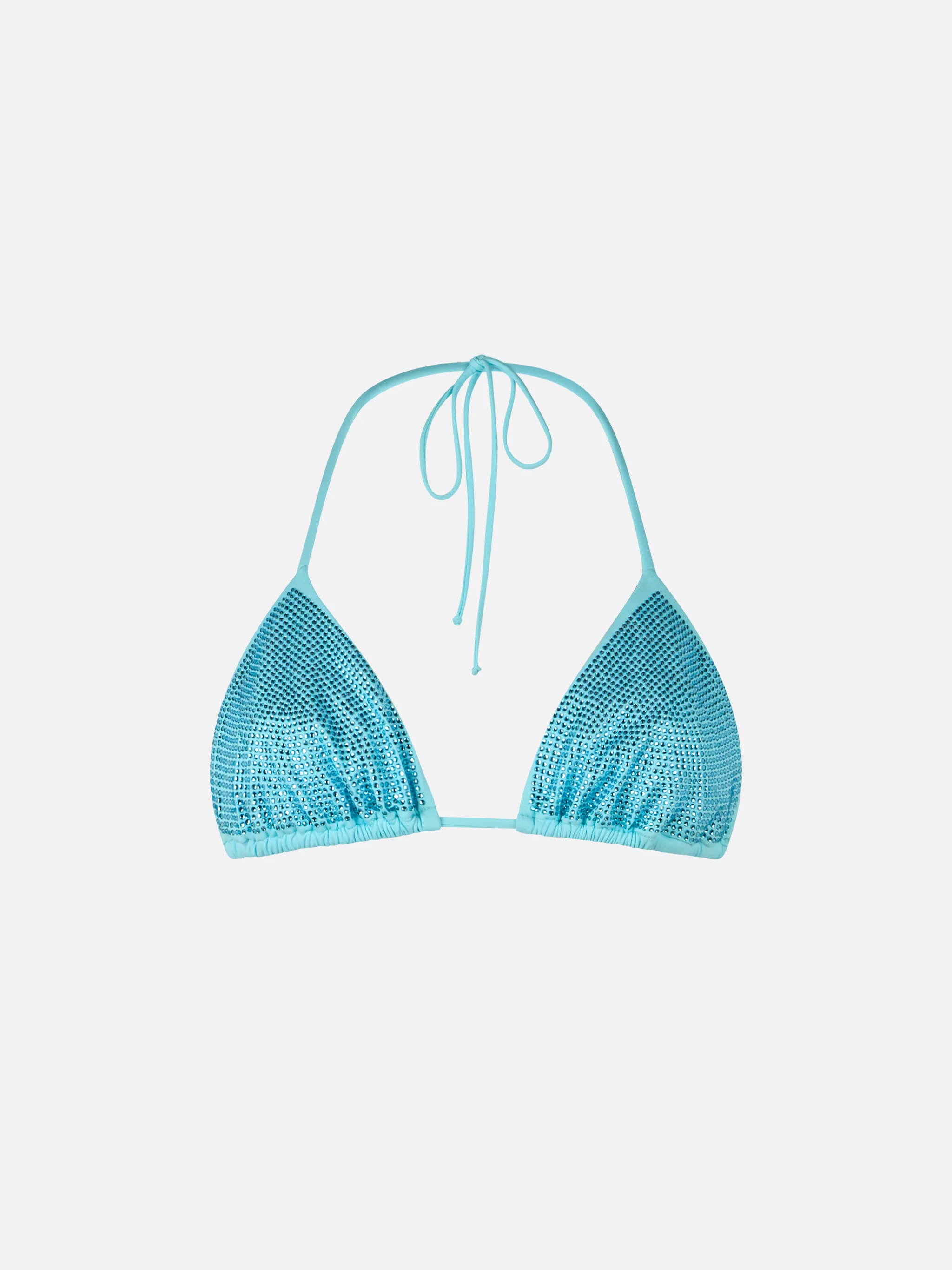 Annabelle damesbadpak met triangelbikinitop en strasssteentjes