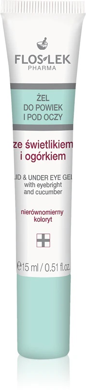 FlosLek Pharma Eye Care гел за осветљавање очију против тамних кругова