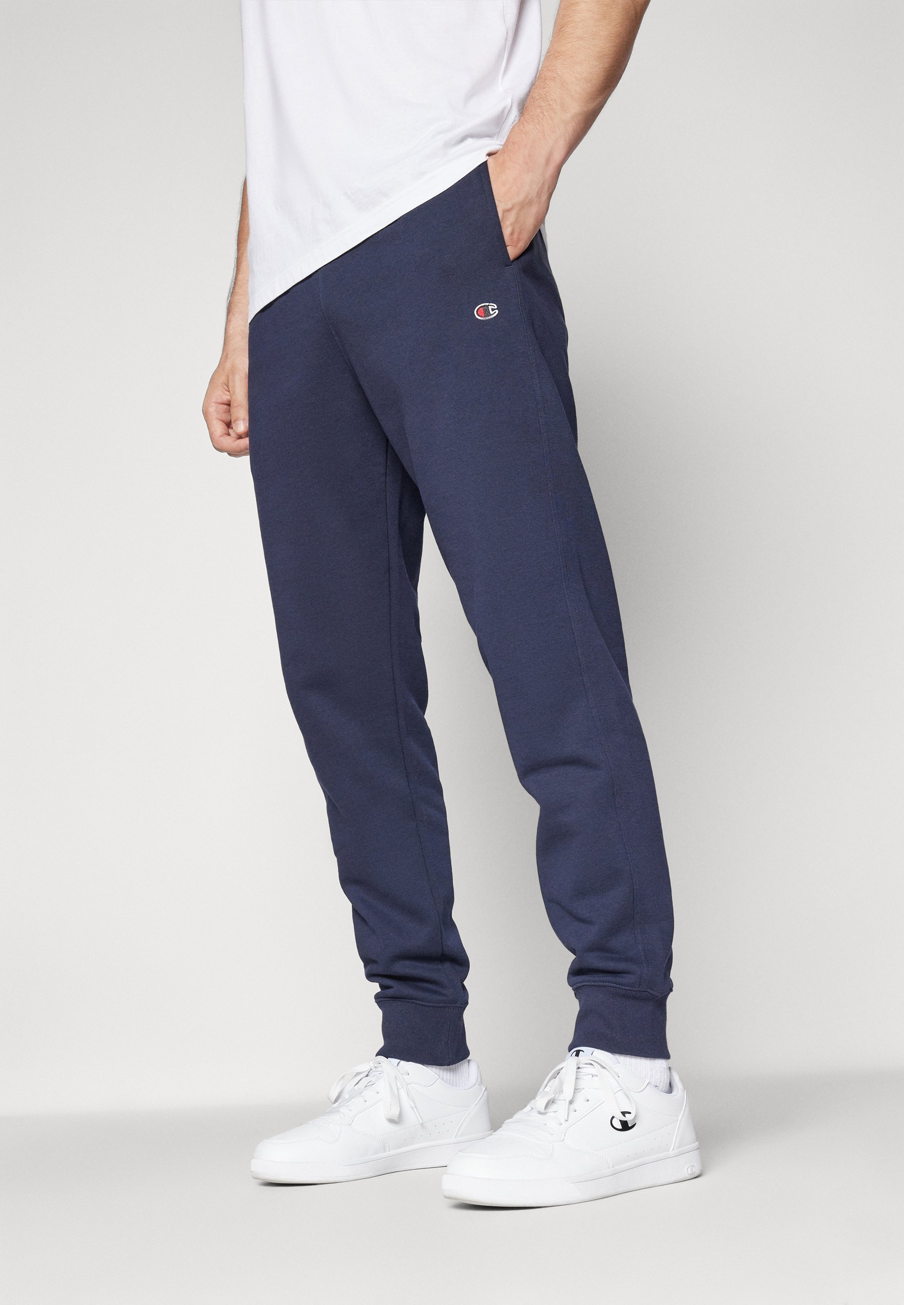 Champion ICONS CUFF PANTS - Trainingsbroek - donkerblauw