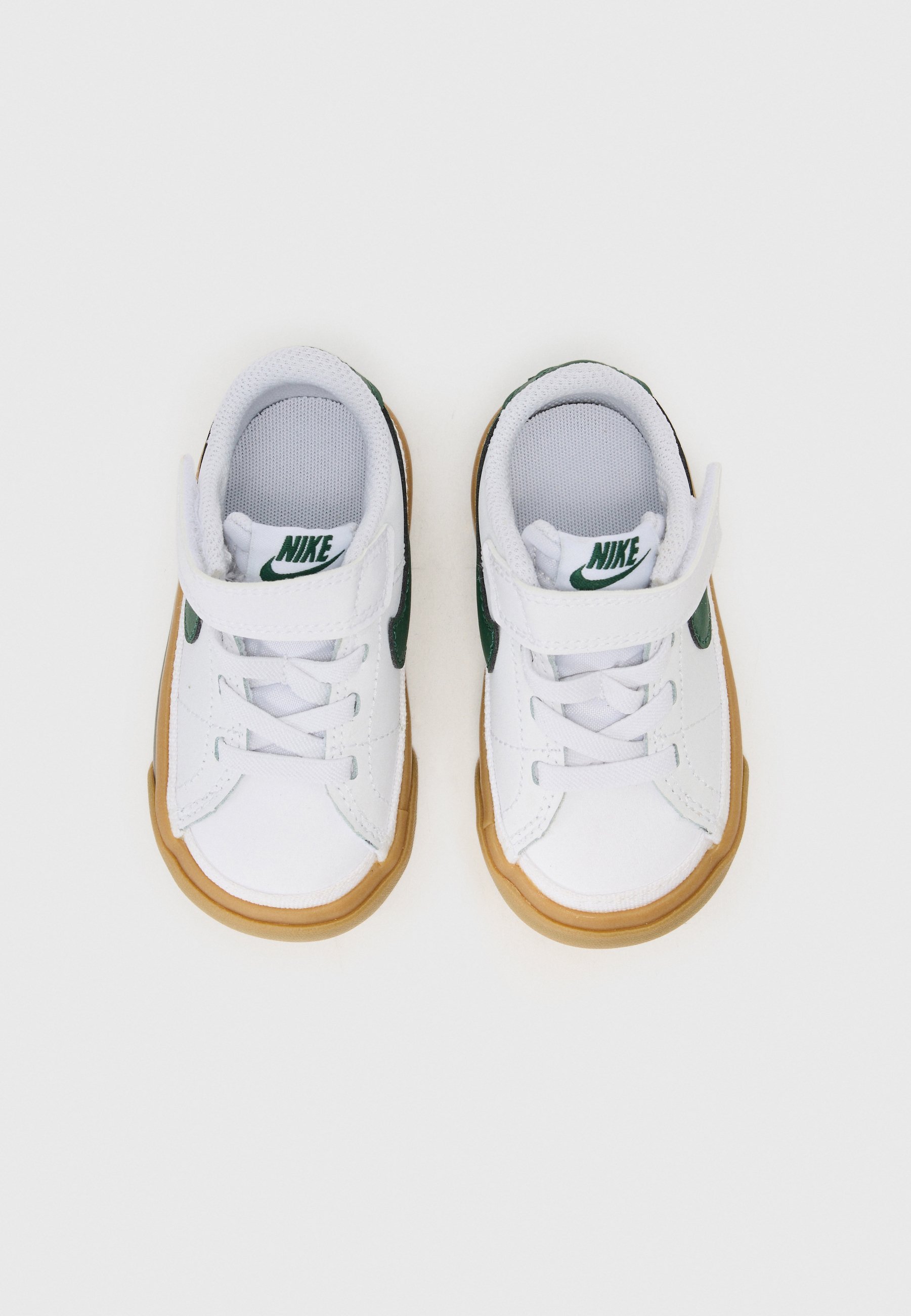 Nike Sportswear COURT LEGACY - Sneakers - wit/dennenhars/antracietbruin