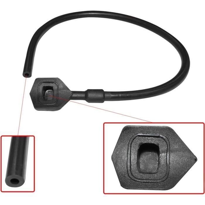 Set van 2 LHM-retourslangen voor hydraulische vering en montageklem, compatibel met Citroën Xantia C5 XM 96050399 96127591