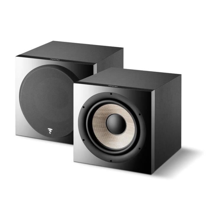Focal Sub 1000F Black Caissons de basses HiFi