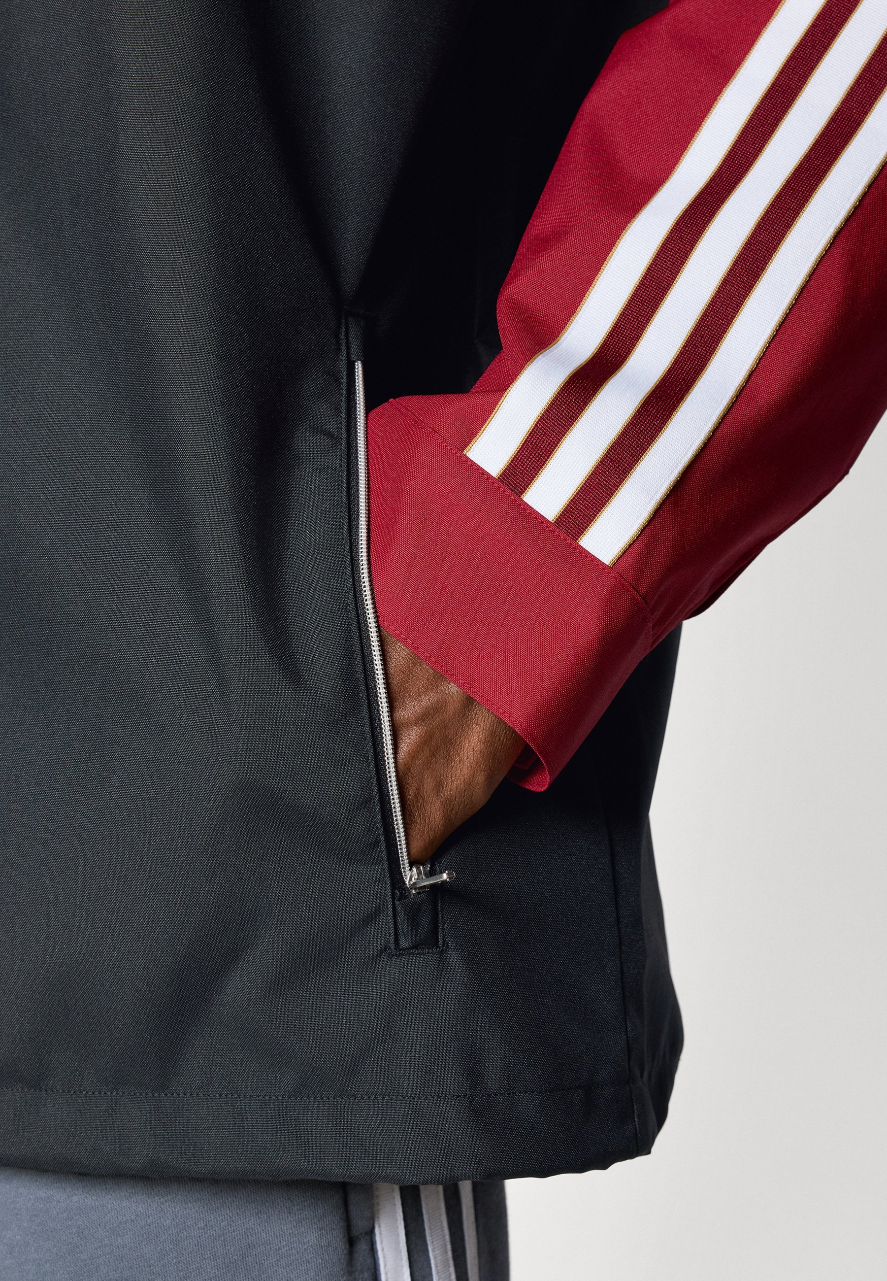 Parka adidas Originals ARSENAL FC ICON - Abbigliamento da club - collezione squadra bordeaux/nero