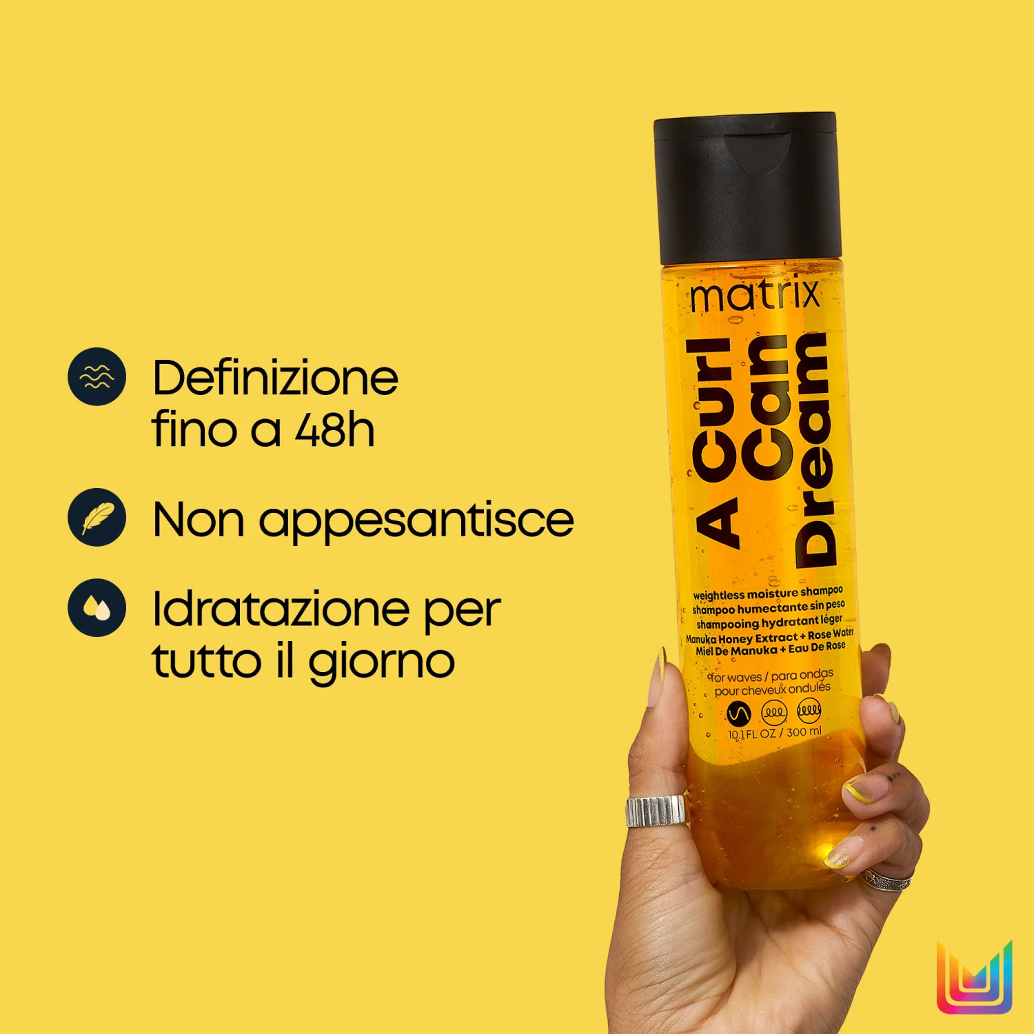 Total Results A Curl Can Dream Weightless Moisture Shampoo - Shampoo Ricci Definiti