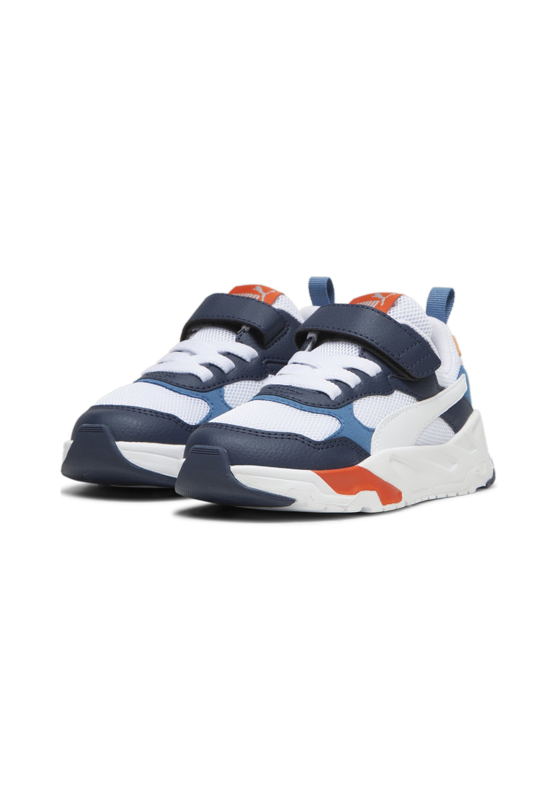 Puma TRINITY UNISEX - Sneakers - club navy wit rood majestueus blauw horizon