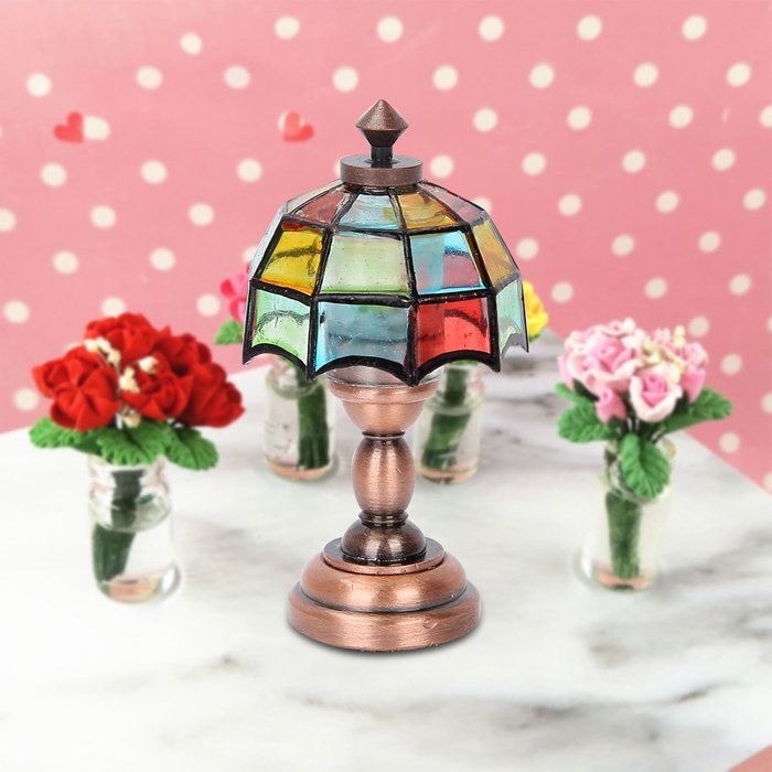 Lampada a LED SALALIS per casa delle bambole, accessori per casa delle bambole, giochi elettronici