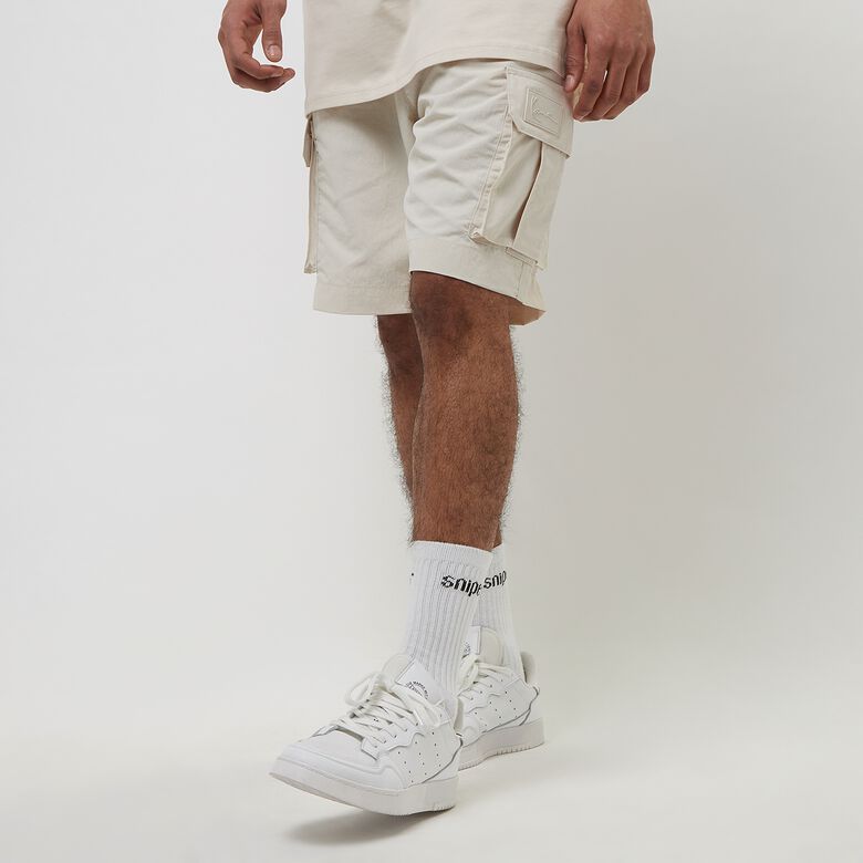 Pantaloncini cargo in gomma firmati